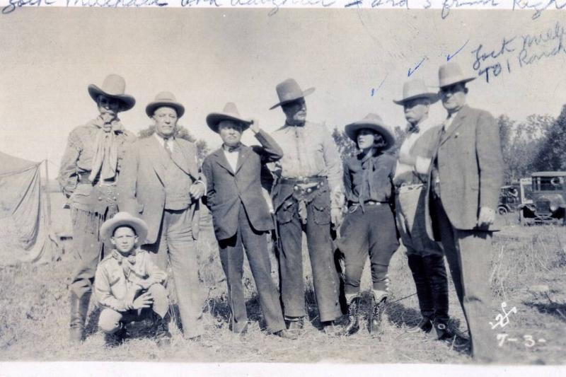 Group Portrait At The 101 Ranch