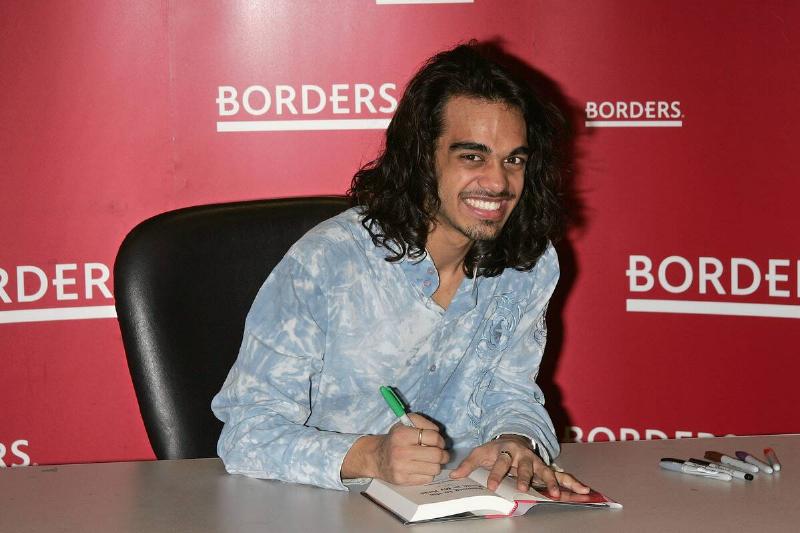 Sanjaya Malakar Signs Copies Of Dancing To The Music In My Head - January 23, 2009