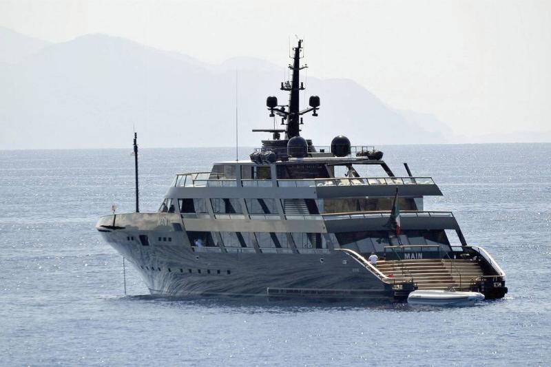 Giorgio Armani Sightings In Portofino - May 29, 2011