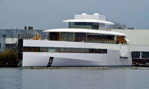 NETHERLANDS-US-APPLE-YACHT-STEVE-JOBS