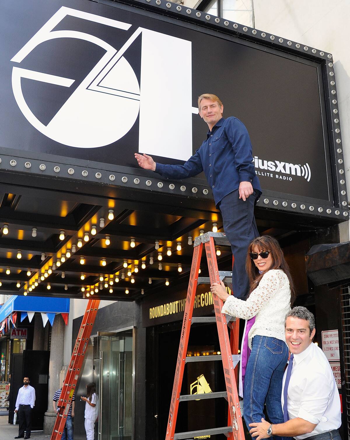 Andy Cohen Unveils The Studio 54 Marquee