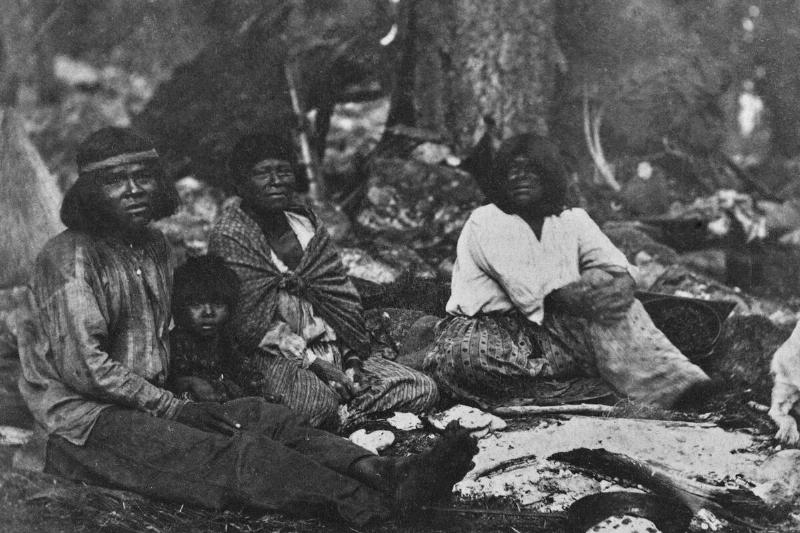 Northern Paiute Tribespeople