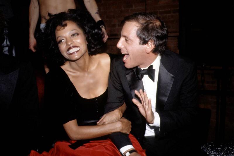 Steve Rubell and Diana Ross...