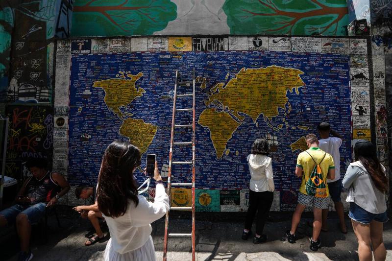 Brazil's world-famous coastal city Rio de Janeiro