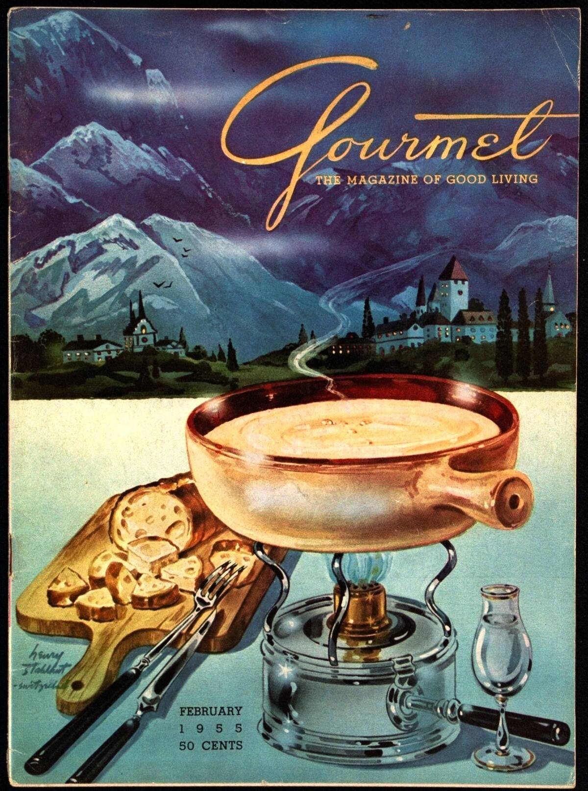 Gourmet Magazine 1955