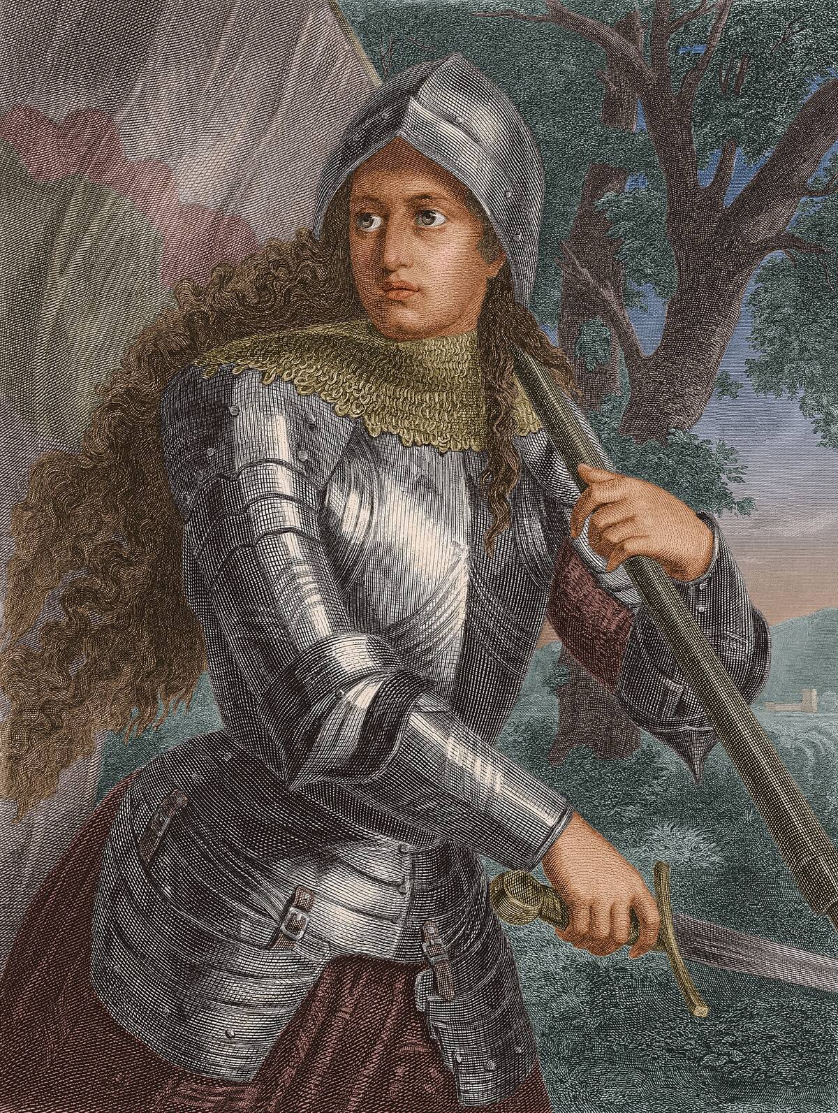 Joan Of Arc In Armour