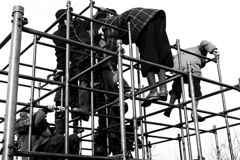 Kids On A Jungle Gym