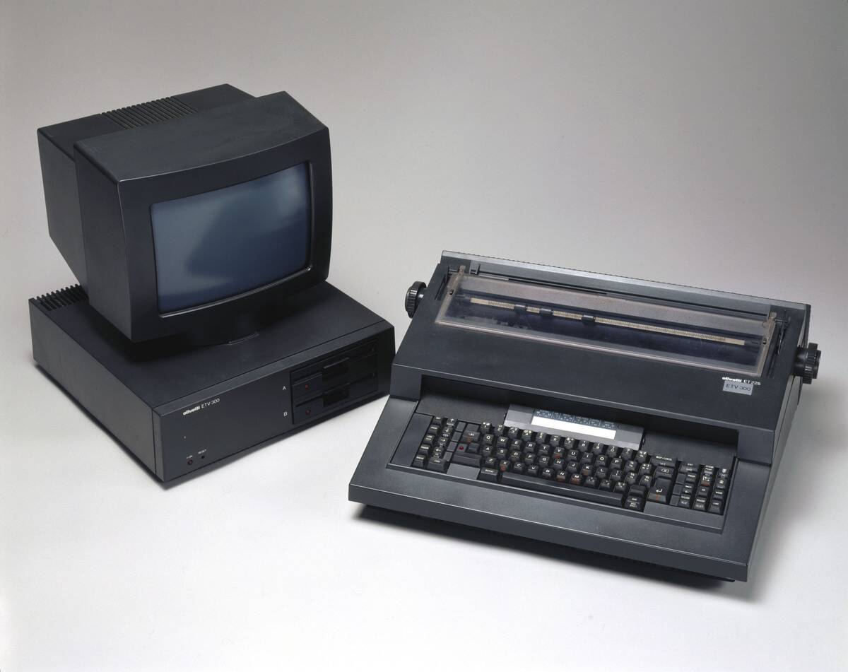 Olivetti ET225/ETV 300 Word Processor System, c 1984.