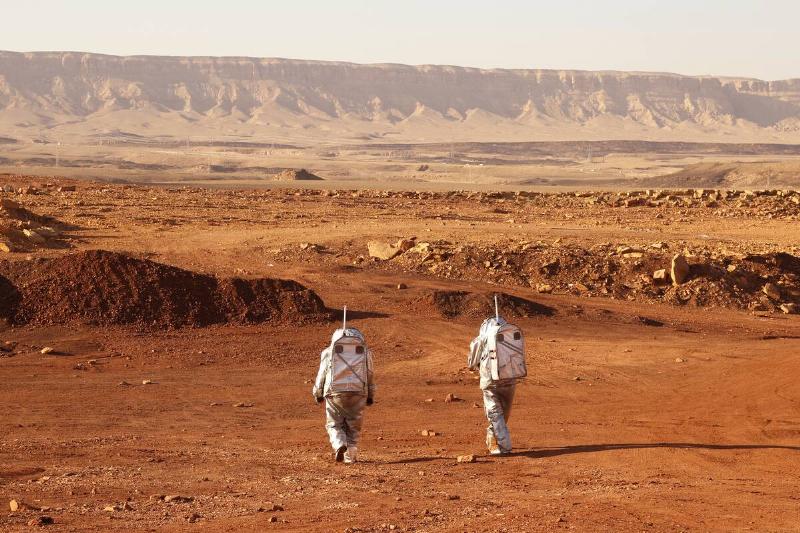 TOPSHOT-ISRAEL-EU-SCIENCE-SPACE-MARS