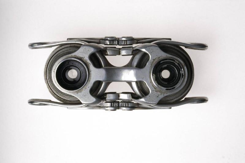 Army issue folding binoculars, c 1895.