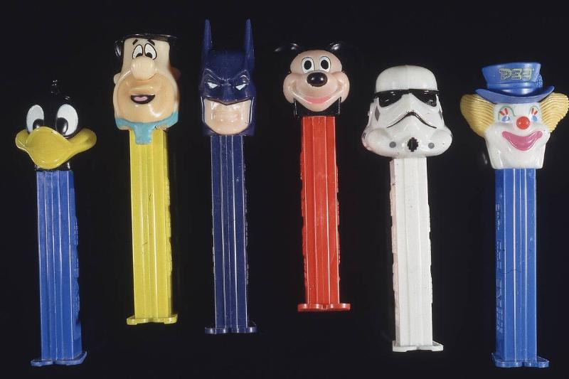 Cartoon Character PEZ Dispensers