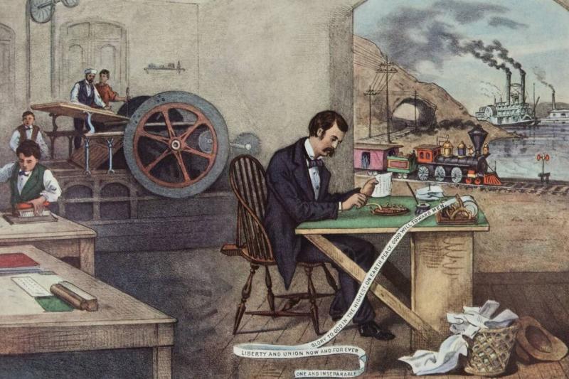 1800s CURRIER AND IVES.