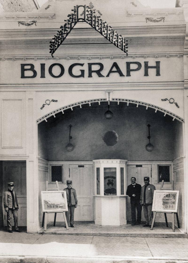1890s FOUR MEN USHERS IN...