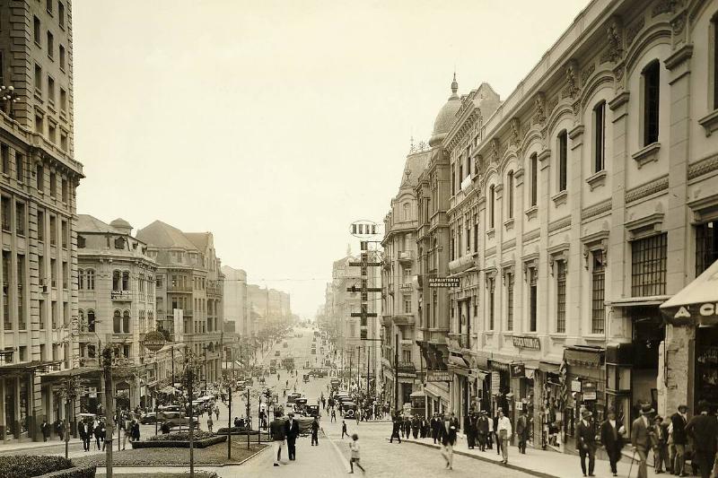 A View Down San Jose Avenue In Sao Paulo