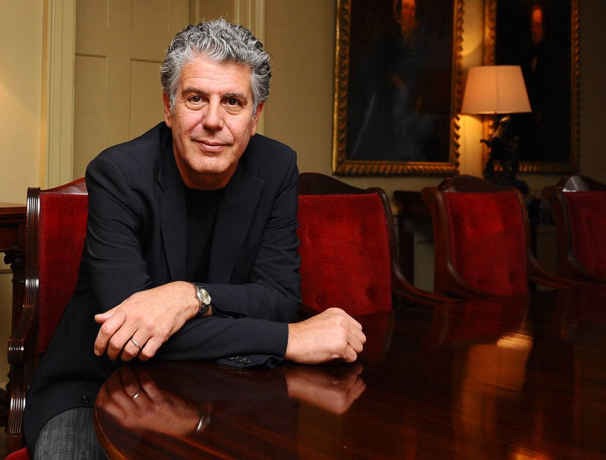 Anthony Bourdain photocall - London