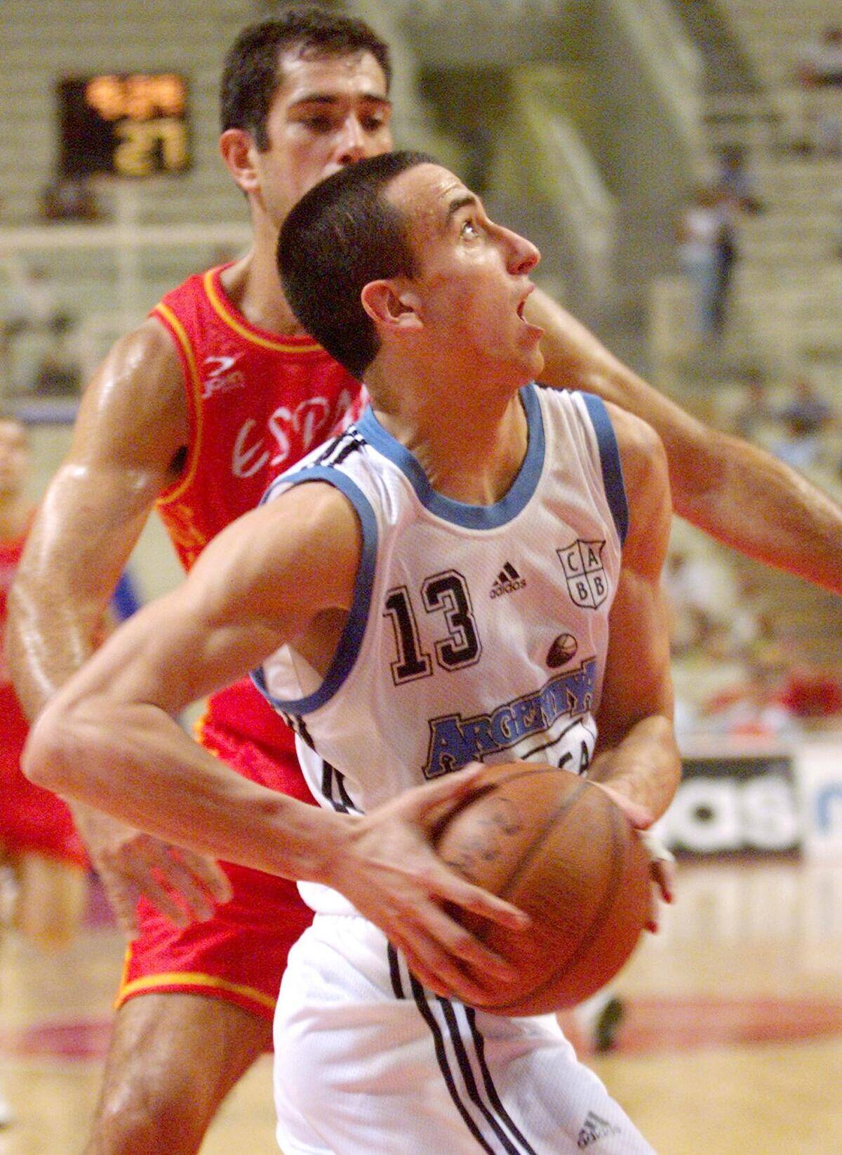 BASKETBALL-ARGENTINA-SPAIN 5