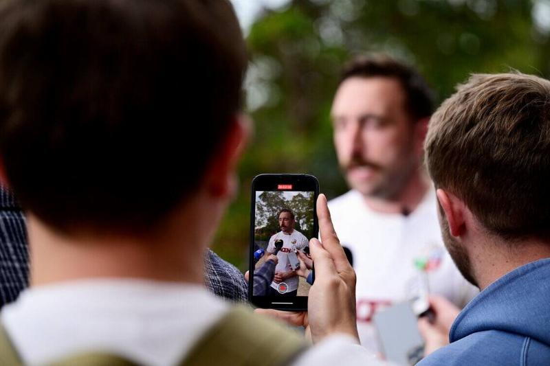 British & Irish Lions Squad Training and Media Conference