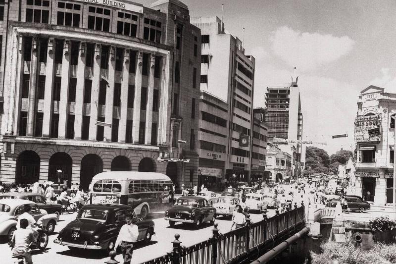Bustling City Street