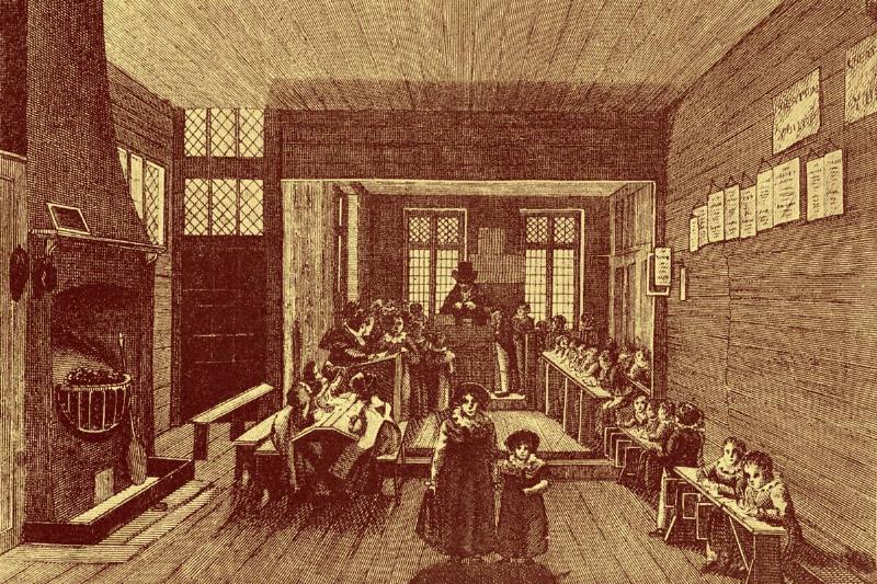 Charity school under John Bunyan's Meeting-House