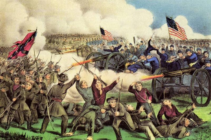 Civil War Battle.