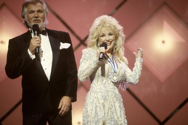 Dolly Parton and Kenny Rogers