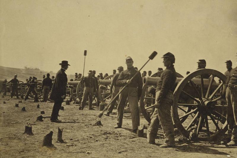 First Artillery New York, Chancellorsville, Virginia.