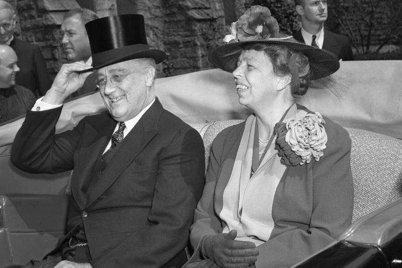 Franklin and Eleanor Roosevelt