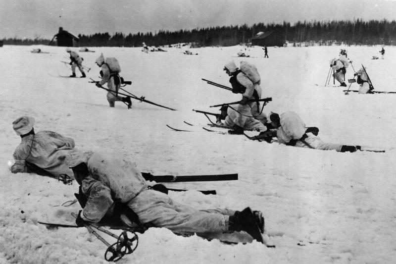 Infantry On Skis