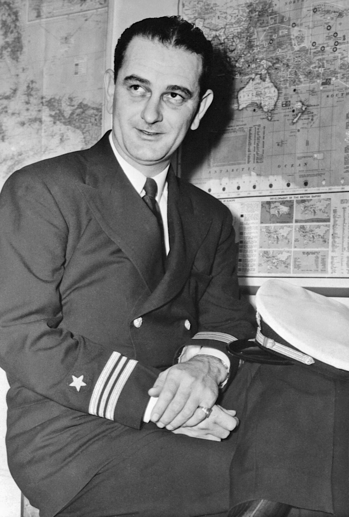 Lieutenant Commander Lyndon Johnson