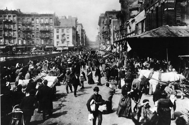 Market Stalls On Hester Street