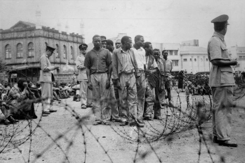 Mau Mau Suspects At Manyani In Kenya
