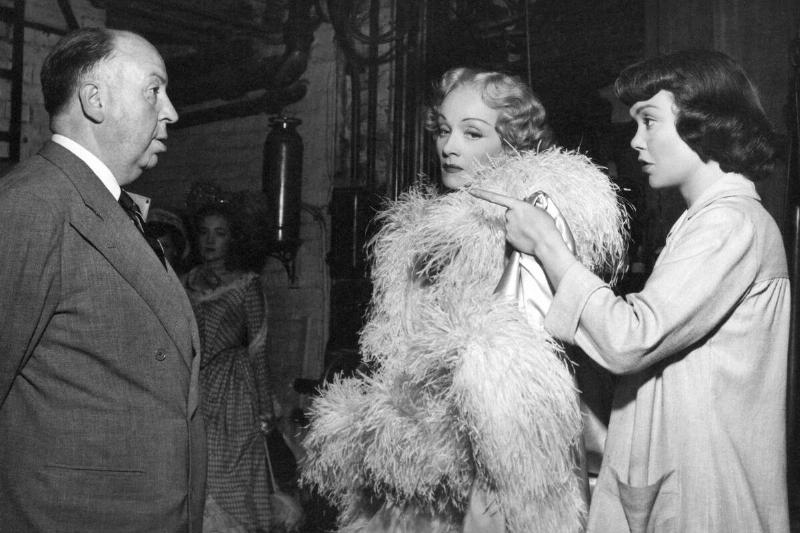 On the set of Stage Fright