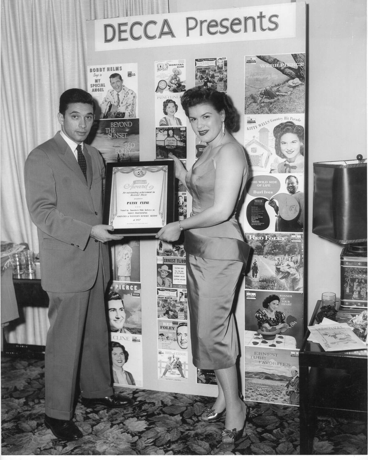 Patsy Cline Decca Records Award