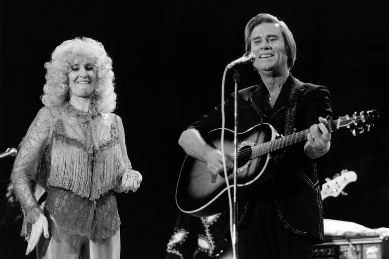 Photo of George JONES and Tammy WYNETTE