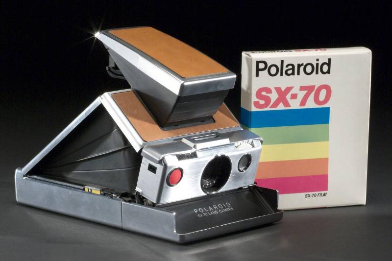 Polaroid SX70 model I land camera, c 1973.