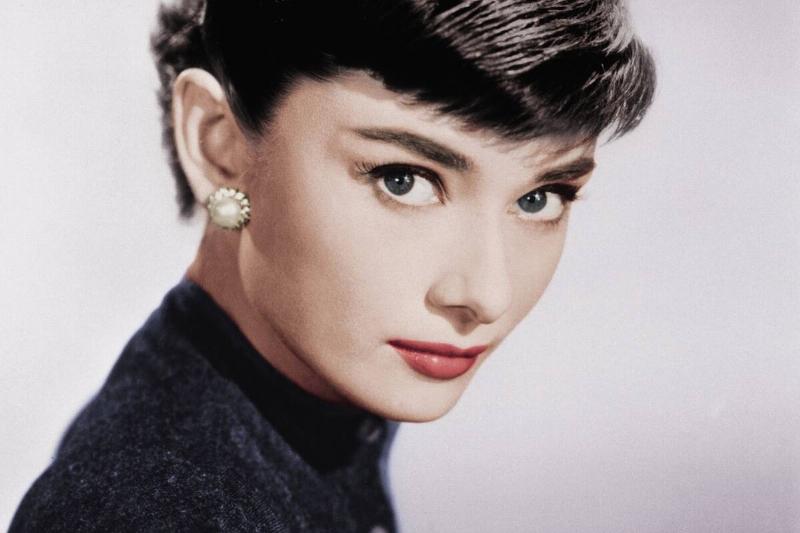 Portrait of Actress Audrey Hepburn
