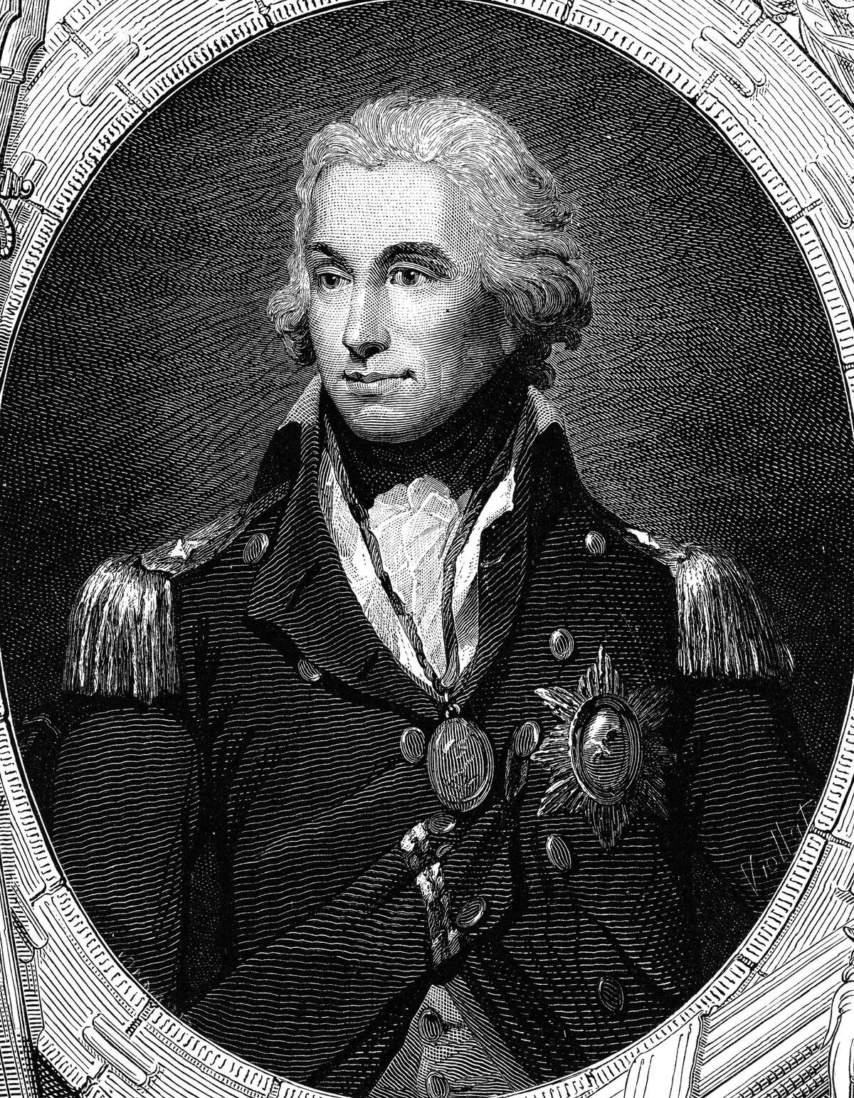 Portrait of Horatio 1st vice count of Nelson who was a british vice admiral.