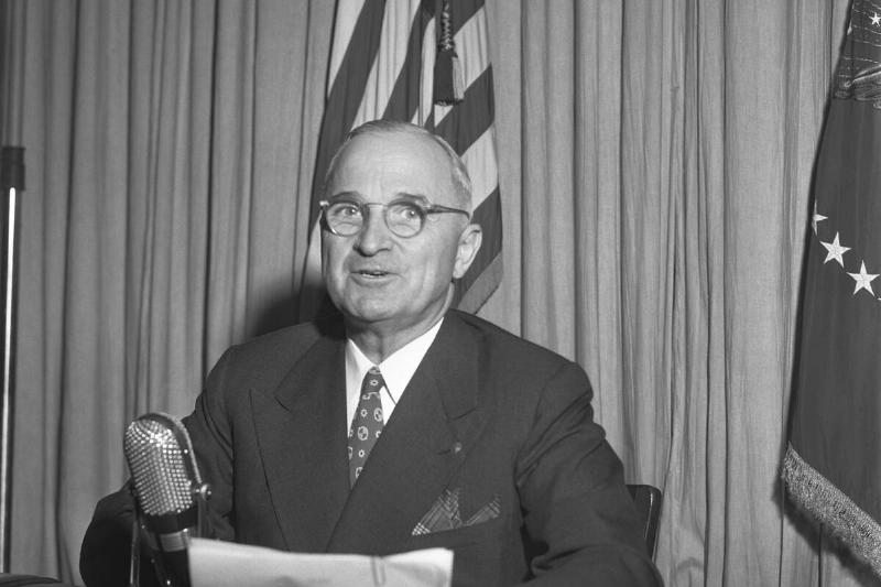 President Truman makes annual appeal in Community Chest Drive