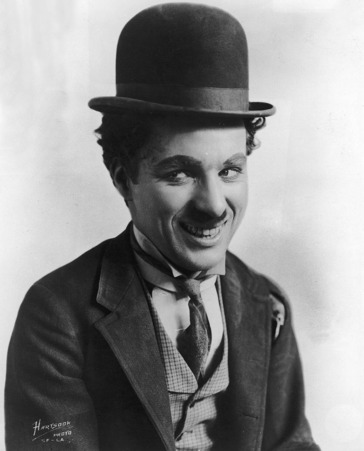 Smiling Chaplin