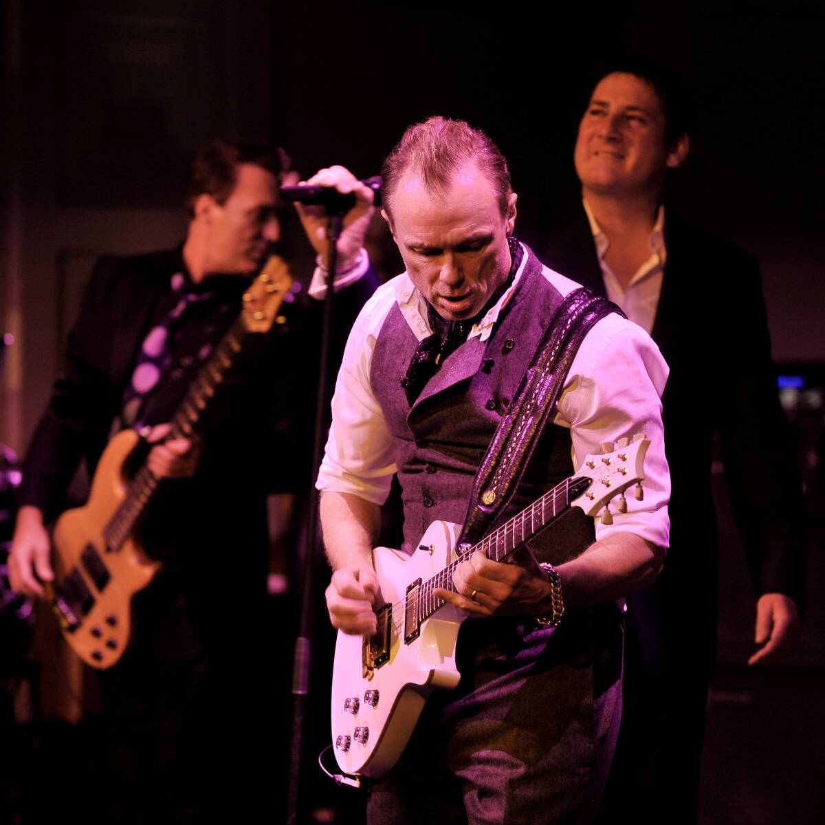 Spandau Ballet Perform At BBC Broadcasting House In London