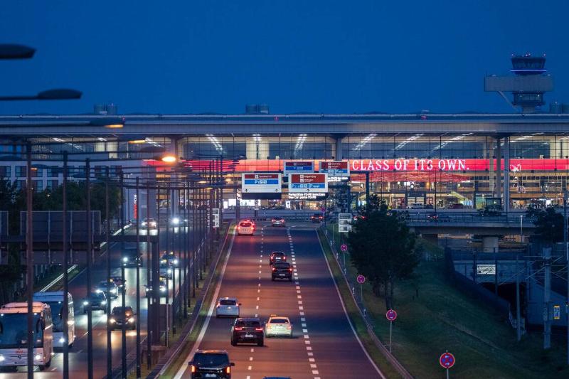 Start of the summer vacations - Berlin Brandenburg Airport