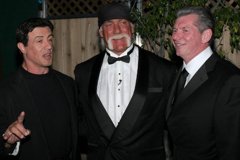 Sylvester Stallone Inducts Hulk Hogan Into WWE Hall of Fame