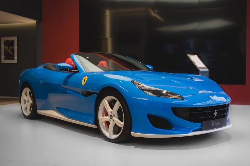 The Ferrari Portofino...
