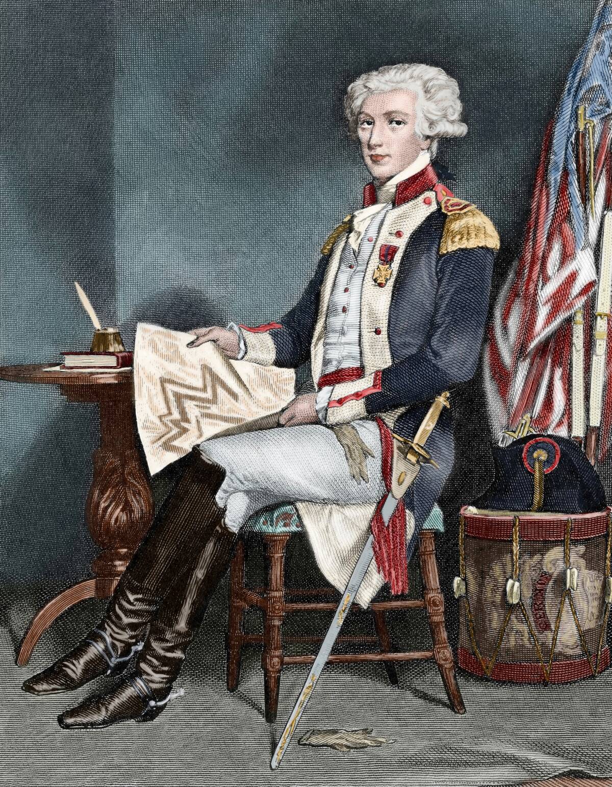 The Marquis De Lafayette