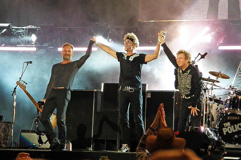The Police Perform In Hyde Park In London