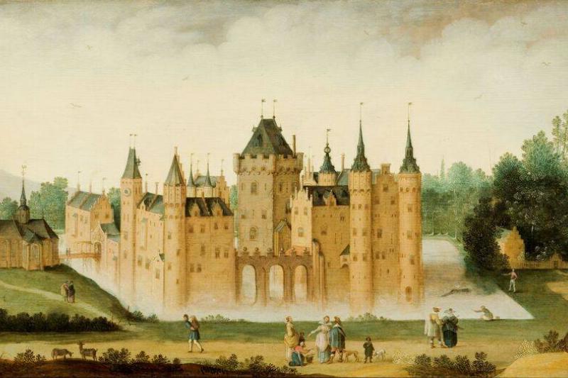 View Of The Castle Of Egmond Aan Den Hoef
