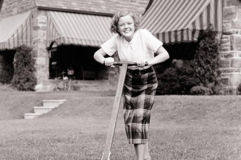 1930s 1940s Teen Girl Smili...