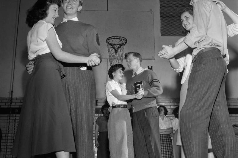 1940s 1950s TEENAGE BOYS.