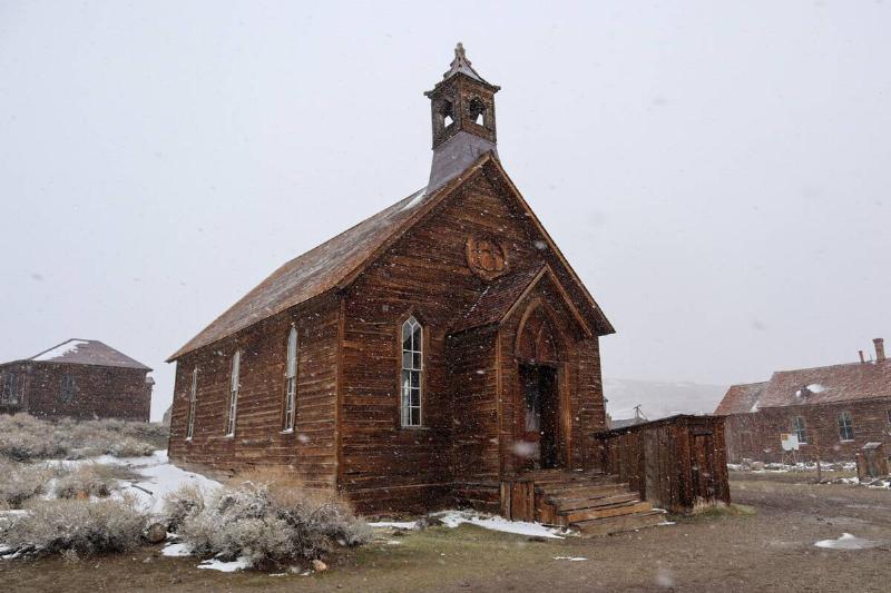 Church in Bodie, California.