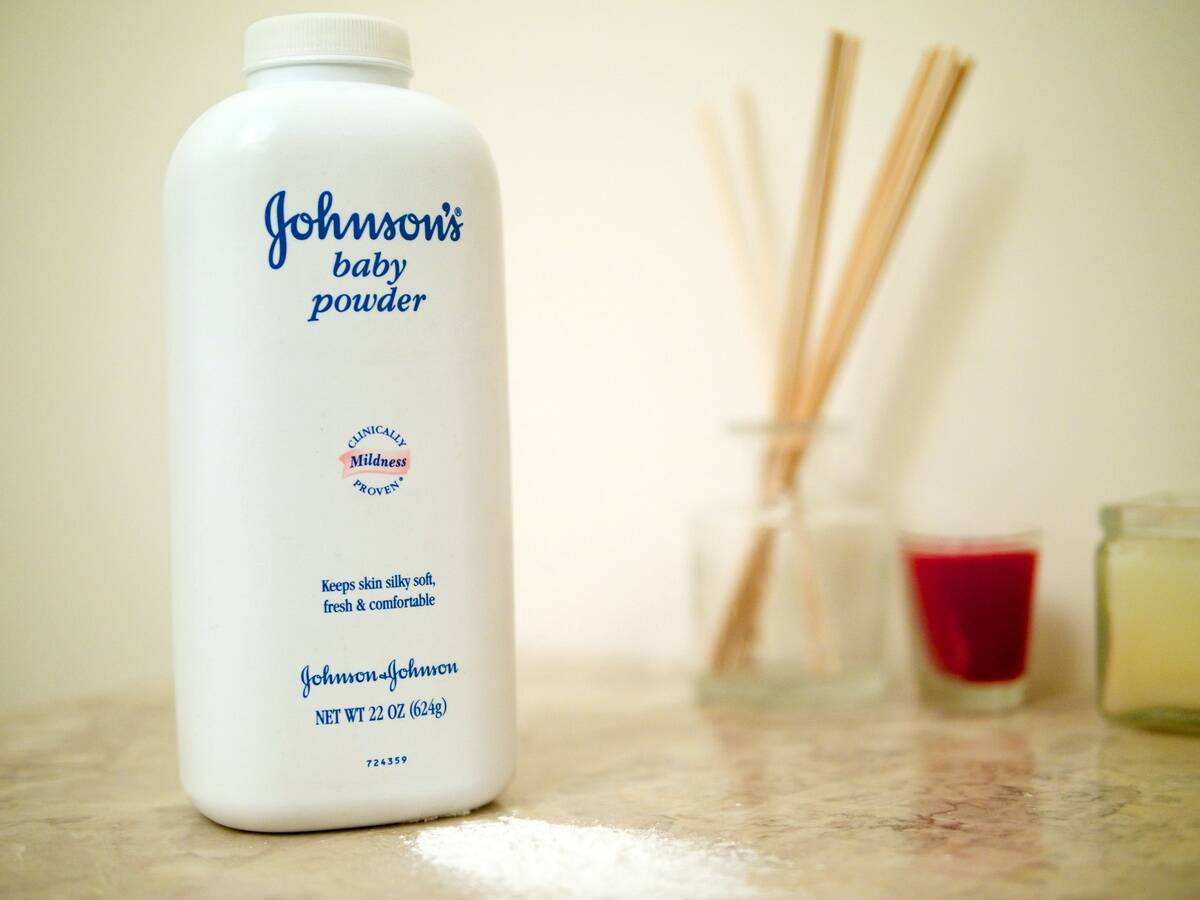 Johnson's Baby Powder. 